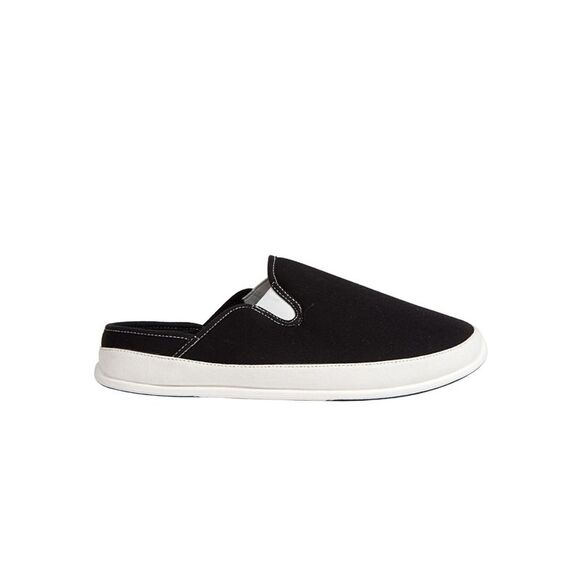 DEER STAGS Mens Black Removable Insoles Spike Toe Slip On Slippers Shoes 11 M - Picture 3 of 4